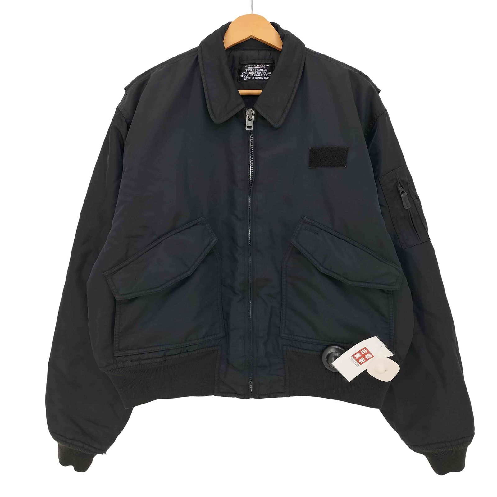 ショット Schott 90-00s CWU-R フライトジャケット メンズ LARGE