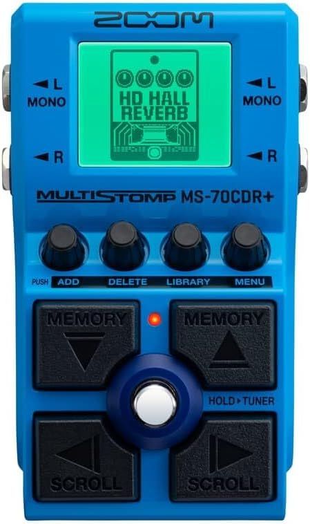 ZOOM ズーム マルチストンプボックス 2024年発売 MS-70CDR＋ ZOOM MS-70CDR+ MultiStomp | ZOOM