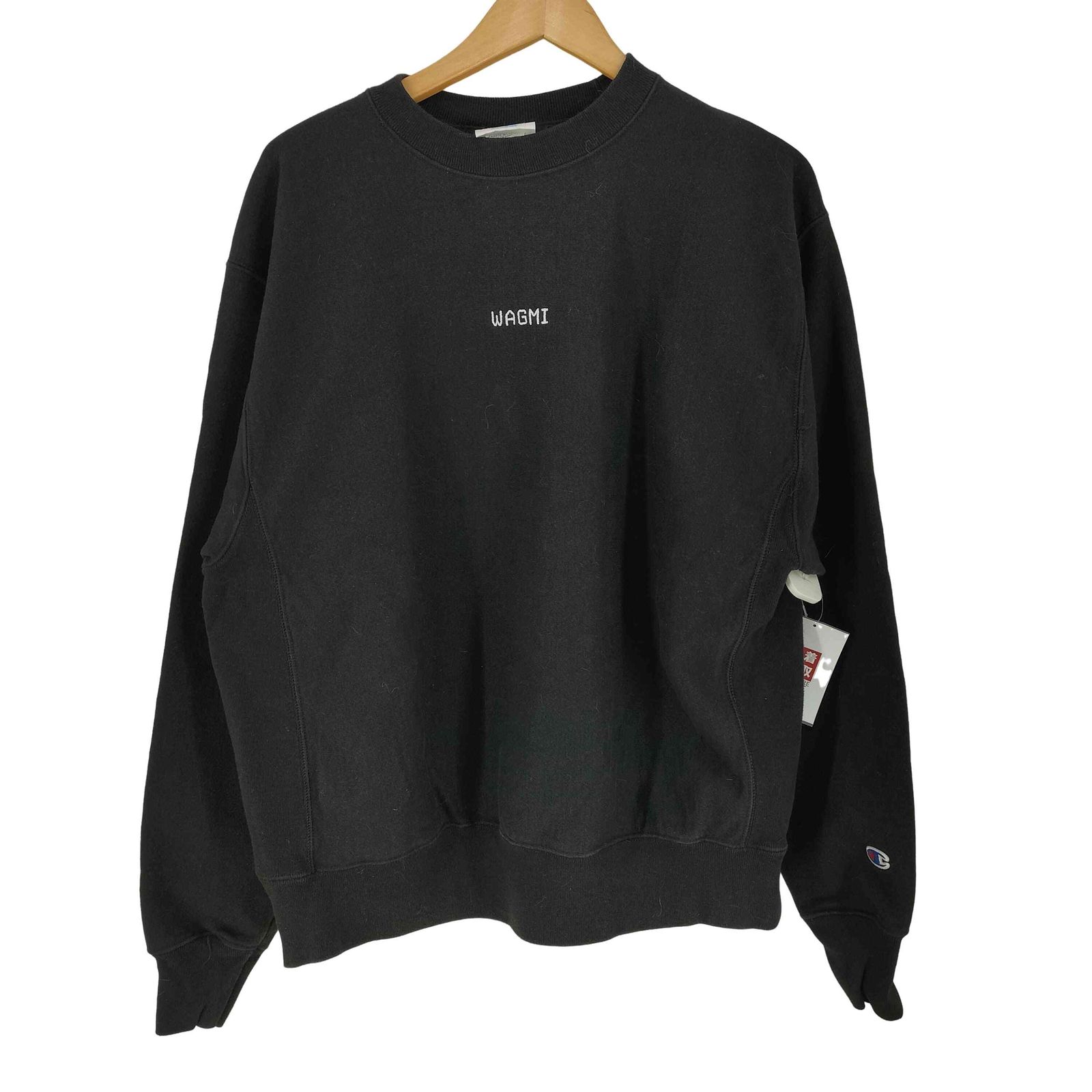 あ*き様 Champion Reverse Weave ブラック メンズ champion reverse weave 復刻 青タグ スウェット ブラック