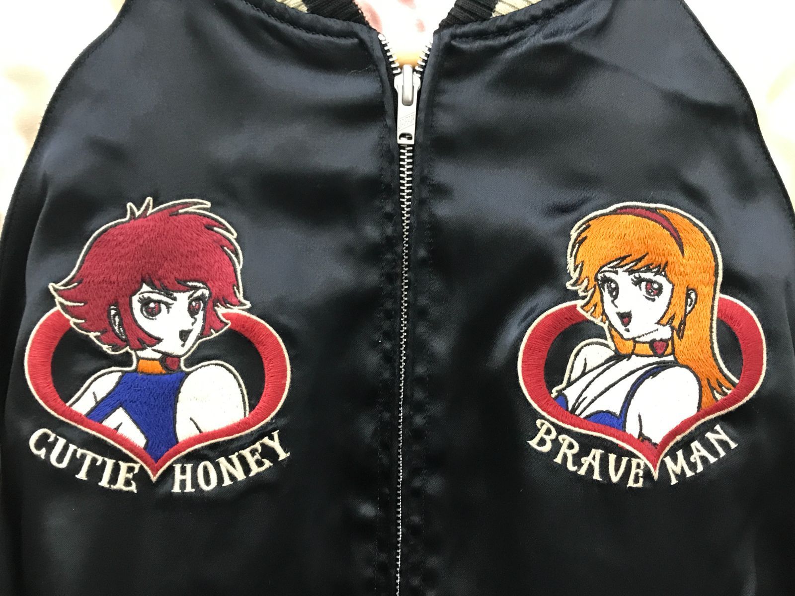 ◇THE BRAVE-MAN キューティーハニー 和柄スカジャン