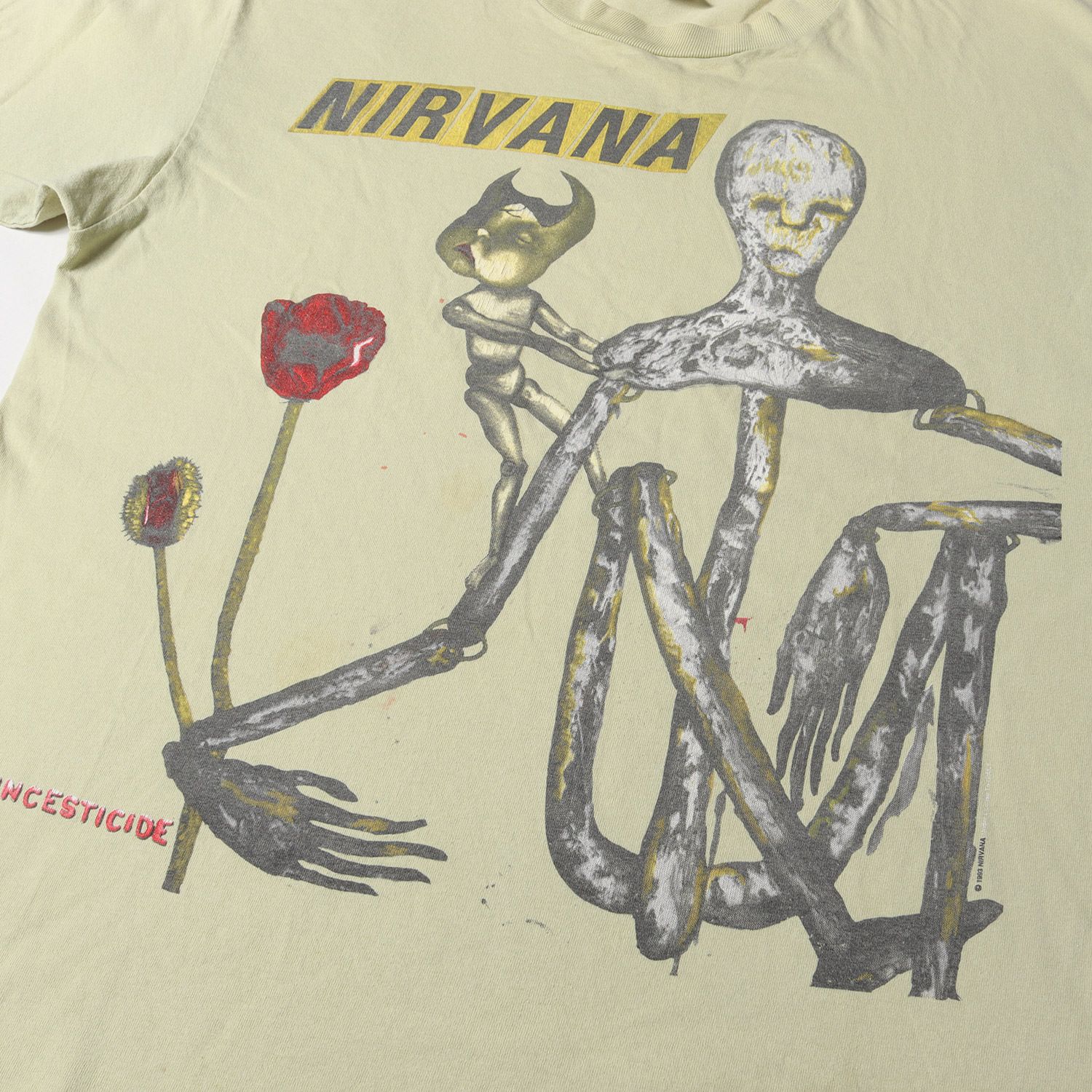 90s NIRVANA INCESTICIDE ニルヴァーナ インセスティサイド クルー 