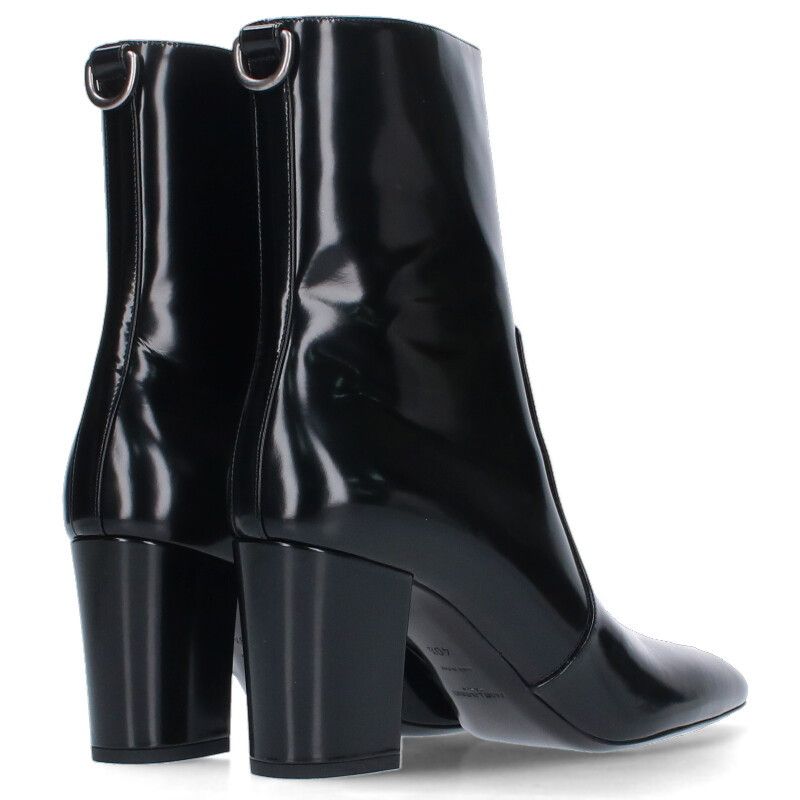 サンローランパリ 757043 GLAZED BETTY ANKLE BOOTS パテント 