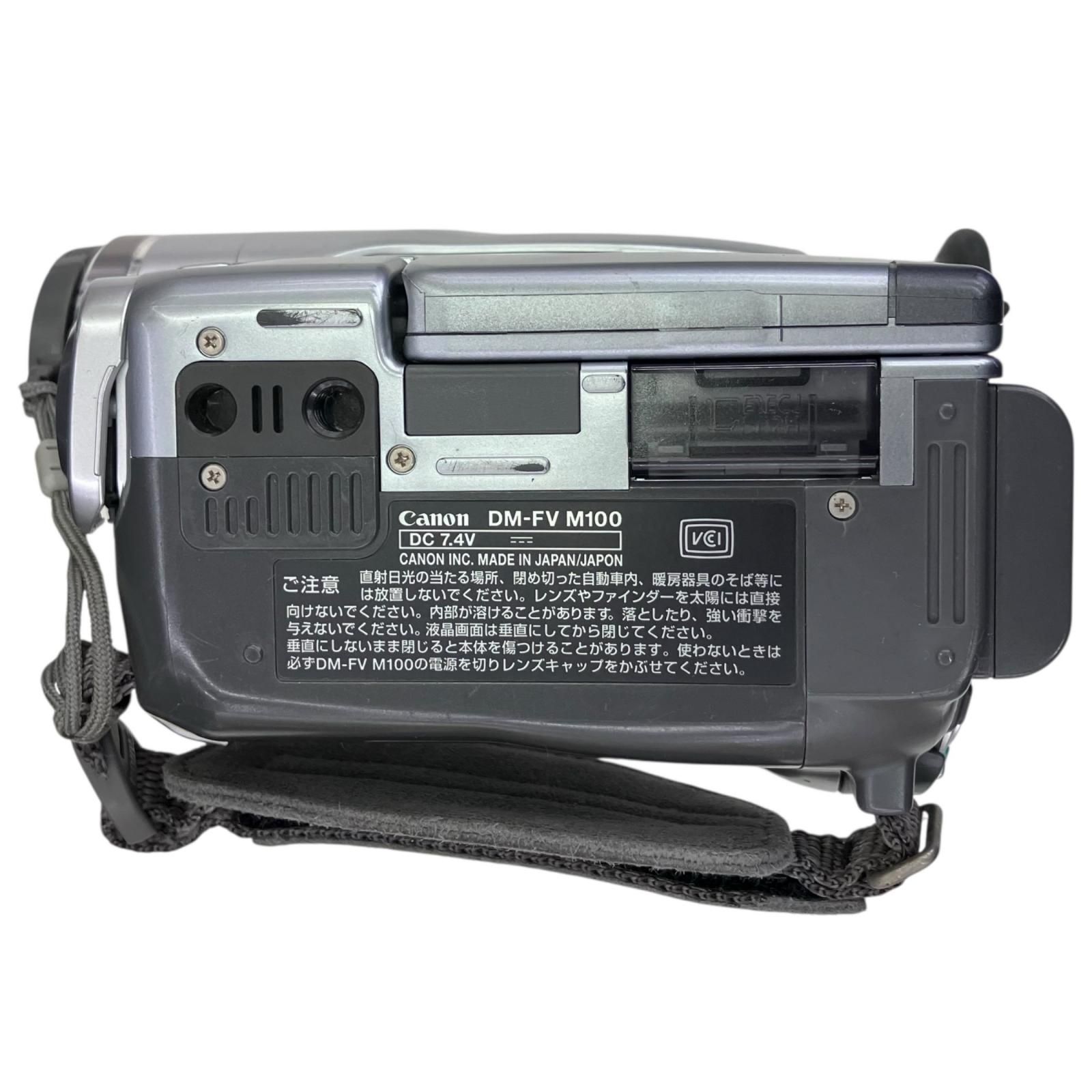  186000 canon キャノン ビデオカメラ DM FVM 100 ビデオカメラ本体 ビデオカメラ
