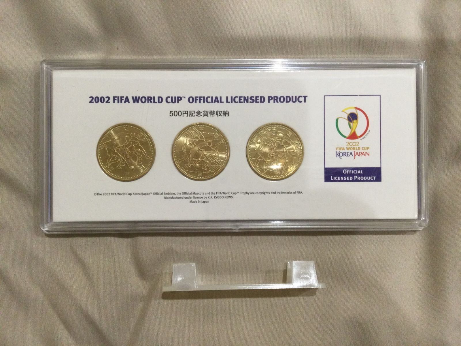 2002 FIFAワールドカップ 公式500円記念貨幣セット