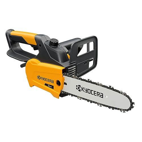 京セラ Kyocera 旧リョービ チェンソー CS-2502 616750B 616753A 本体の重心近くを持てるハーフトップハンドル採用でバランス良く正確な切断 有効切断長さ250mm 自動給油 オイルリターン機構 セフティスイッチ 枝打ち ガーmp