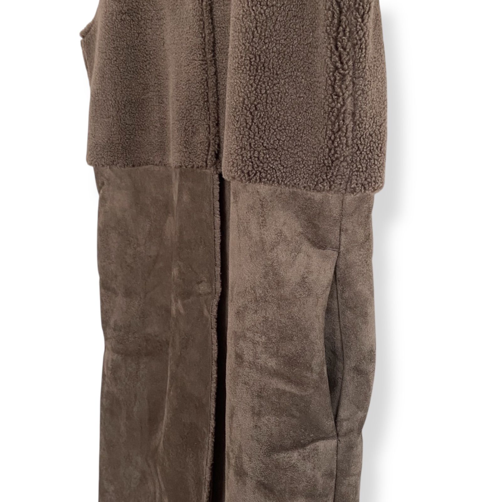 relume JOURNAL STANDARD レリューム ダークブラウン ボアジレ ベスト