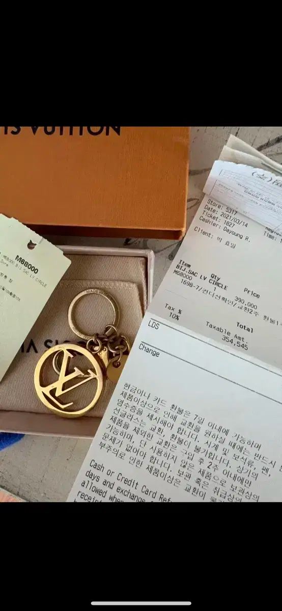 Louis Vuitton ルイヴィトン キーリング フルケース 新しい状態 半額
