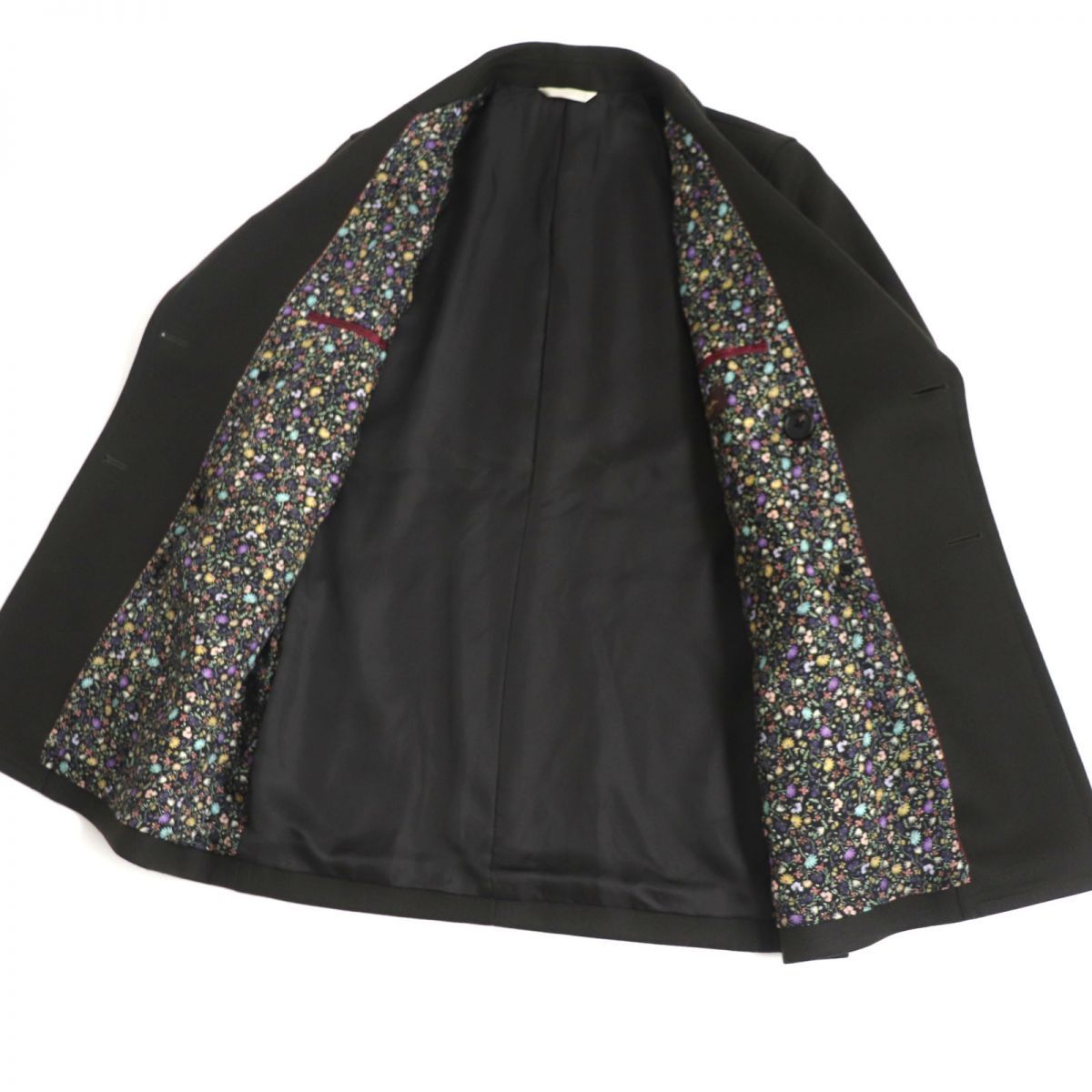 未使用品▽Paul Smith Collection ポールスミスコレクション 裏地花柄