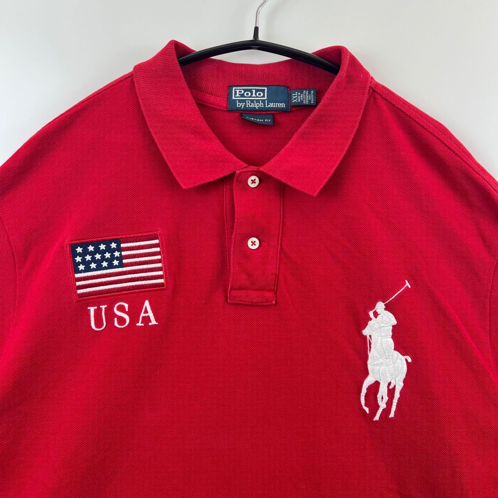 Polo by Ralph Lauren 00s USA big pony S/S polo shirt XXL