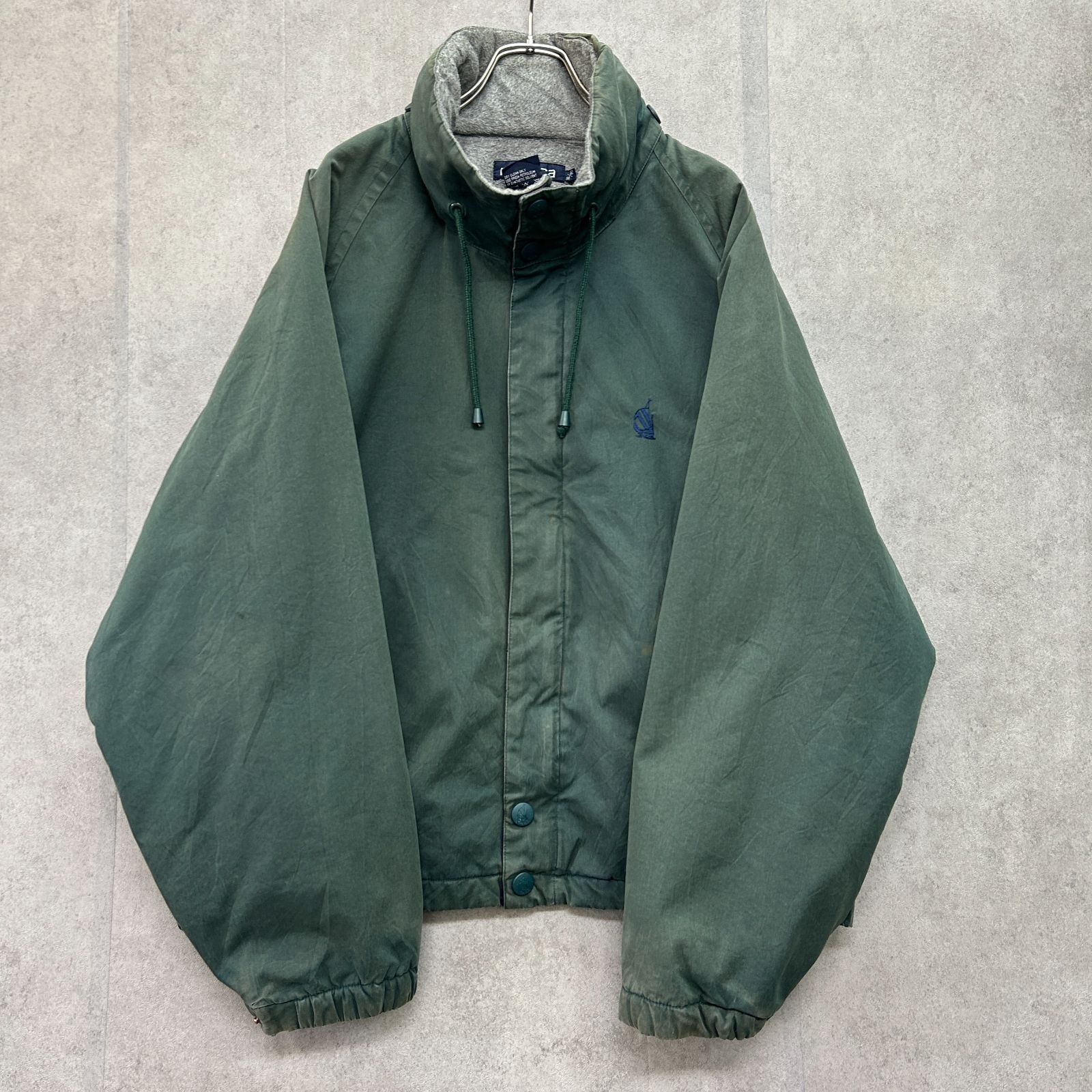 NAUTICA ノーティカ レア 小文字タグ 90s ウォームアップ 裏フリース 