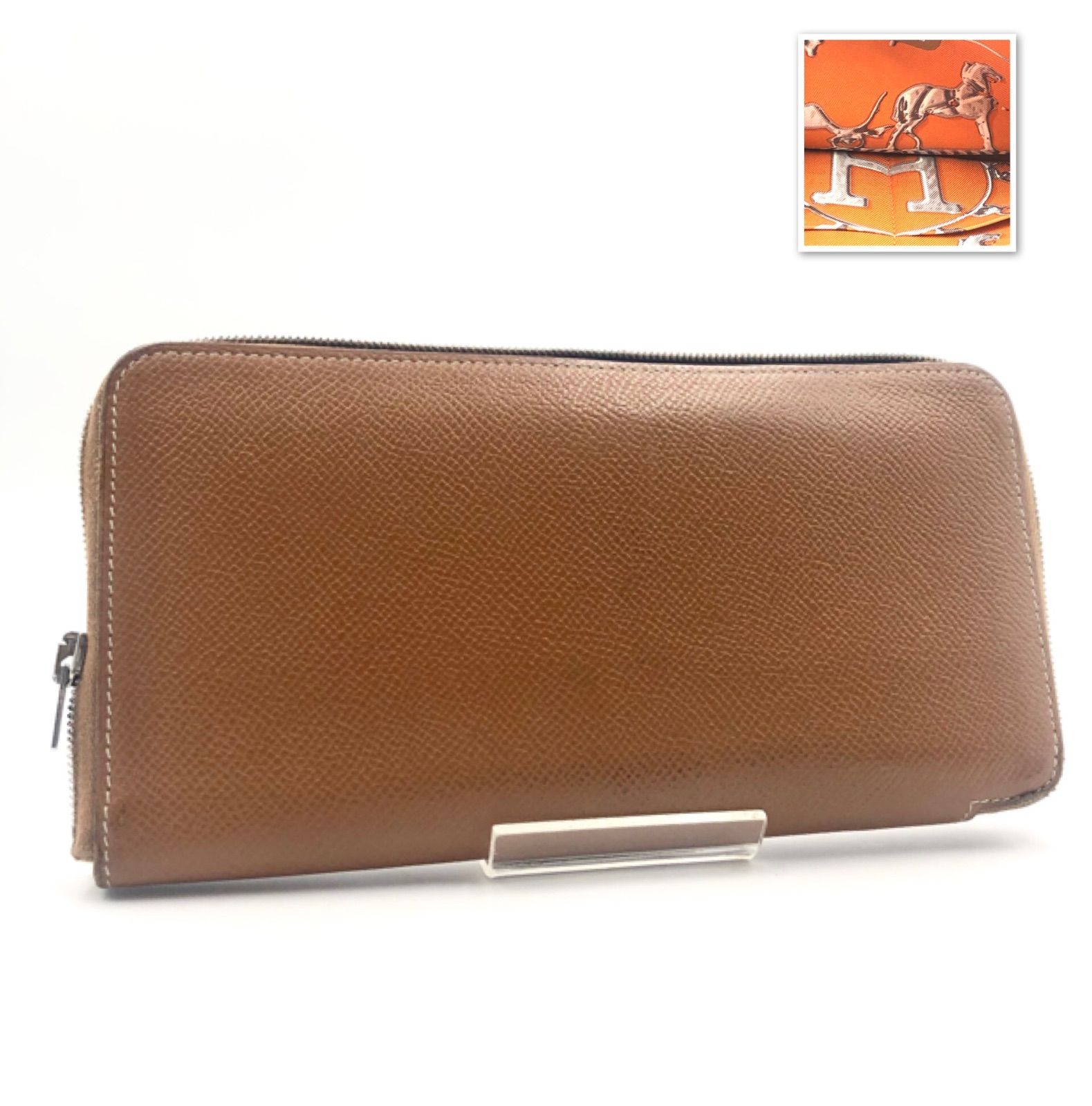 HERMES エルメス アザップロング シルクイン ラウンドファスナー HERMES エルメス アザップロング シルクイン ラウンドファスナー