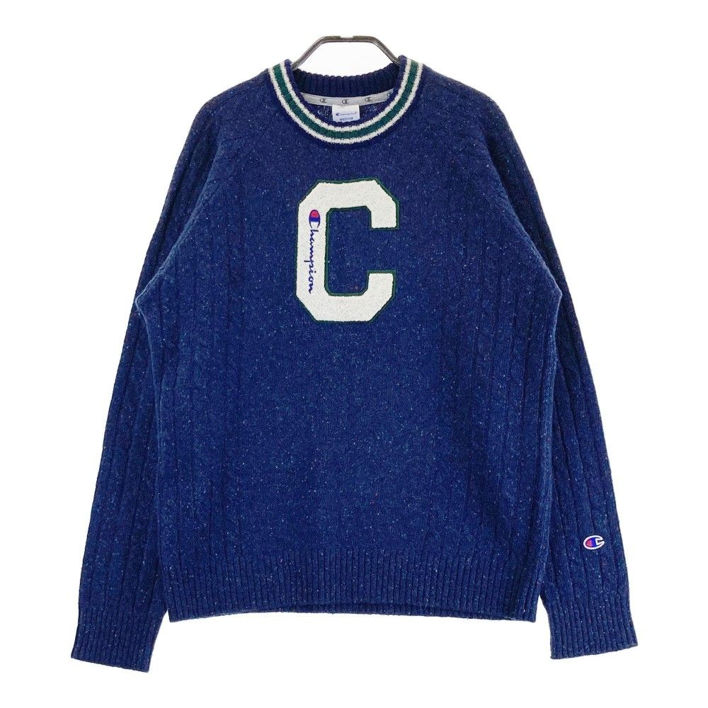 Champion ネイビー お買い得品 セーター Mサイズ サイズ：M CHAMPION