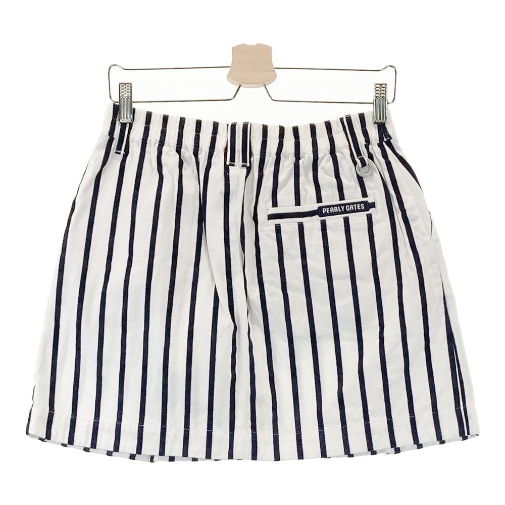 PEARLY GATES パーリーゲイツ 2018年モデル ニットセーター ボーダー　星 グレー系 6 [240001273486]【中古】メンズ