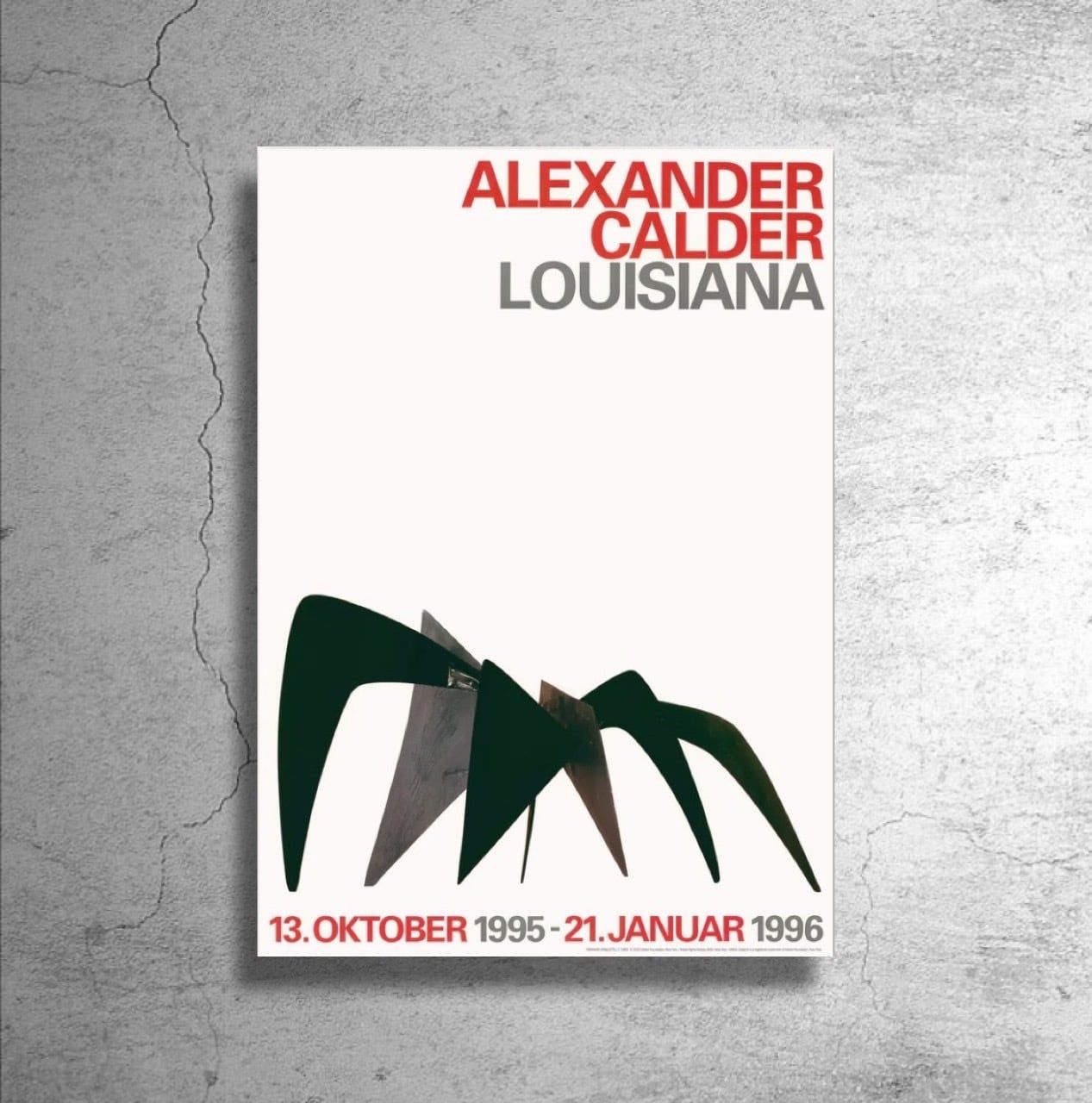 現代美術家『アレクサンダー・カルダー Calder』1996年デンマーク現代