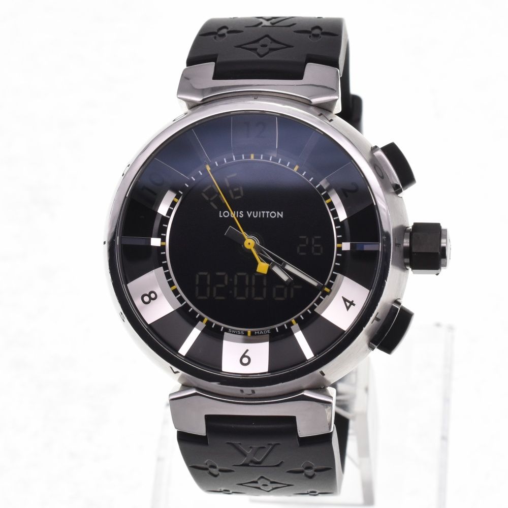 ルイ・ヴィトン LOUIS VUITTON Q118F ルイ・ヴィトン LOUIS VUITTON Q118F タンブール インブラック