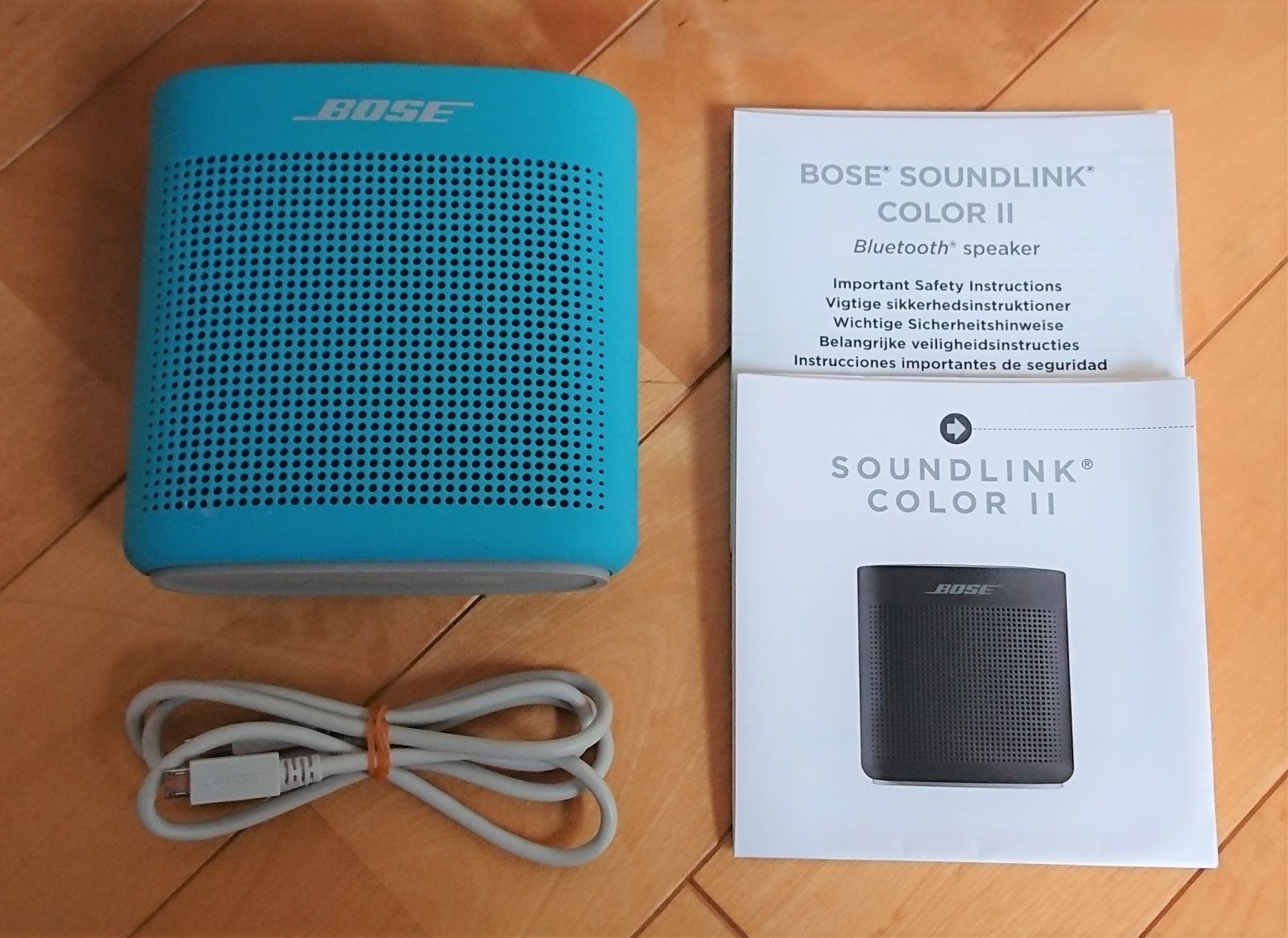 BOSE SOUNDLINK COLOR 2 青 中古 値引き不可 - スピーカー