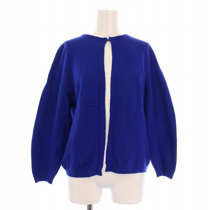 新品タグ付き　中川政七商店　ウールカシミヤのカーディガン　ブルー　青 THE Cardigan｜衣料品｜中川政七商店 公式サイト