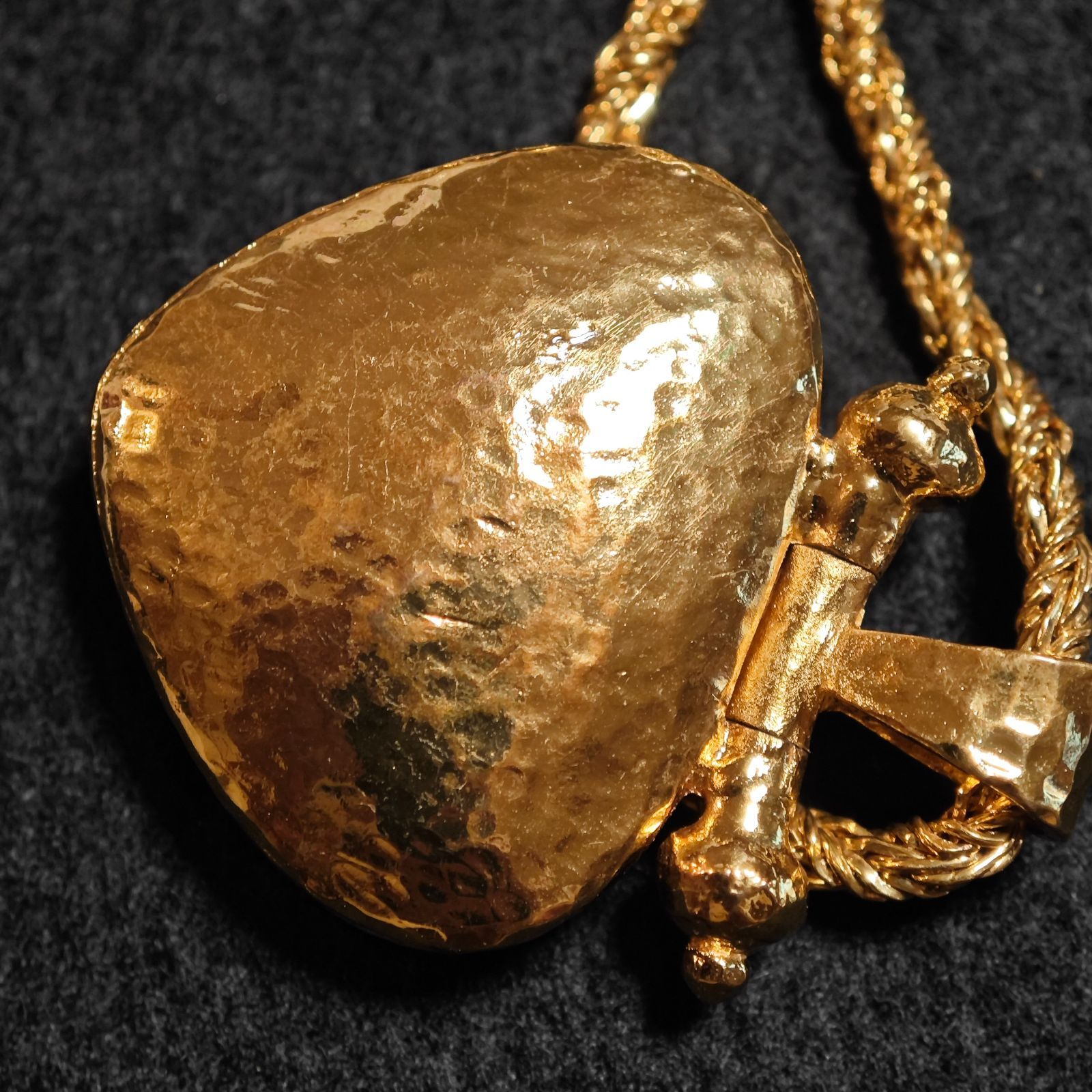 クリスチャンラクロワ ネックレス オープンハート レア