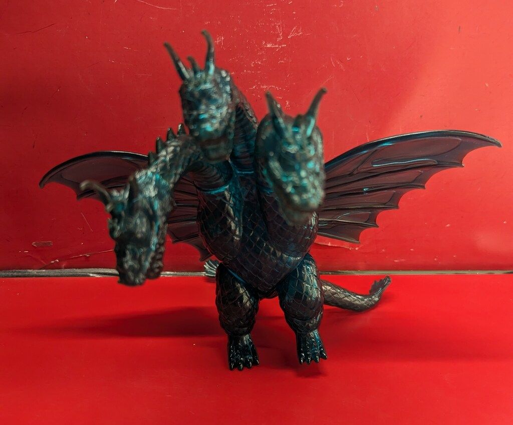 マーミット キングギドラ クリアブルー成型 未塗装 - メルカリ