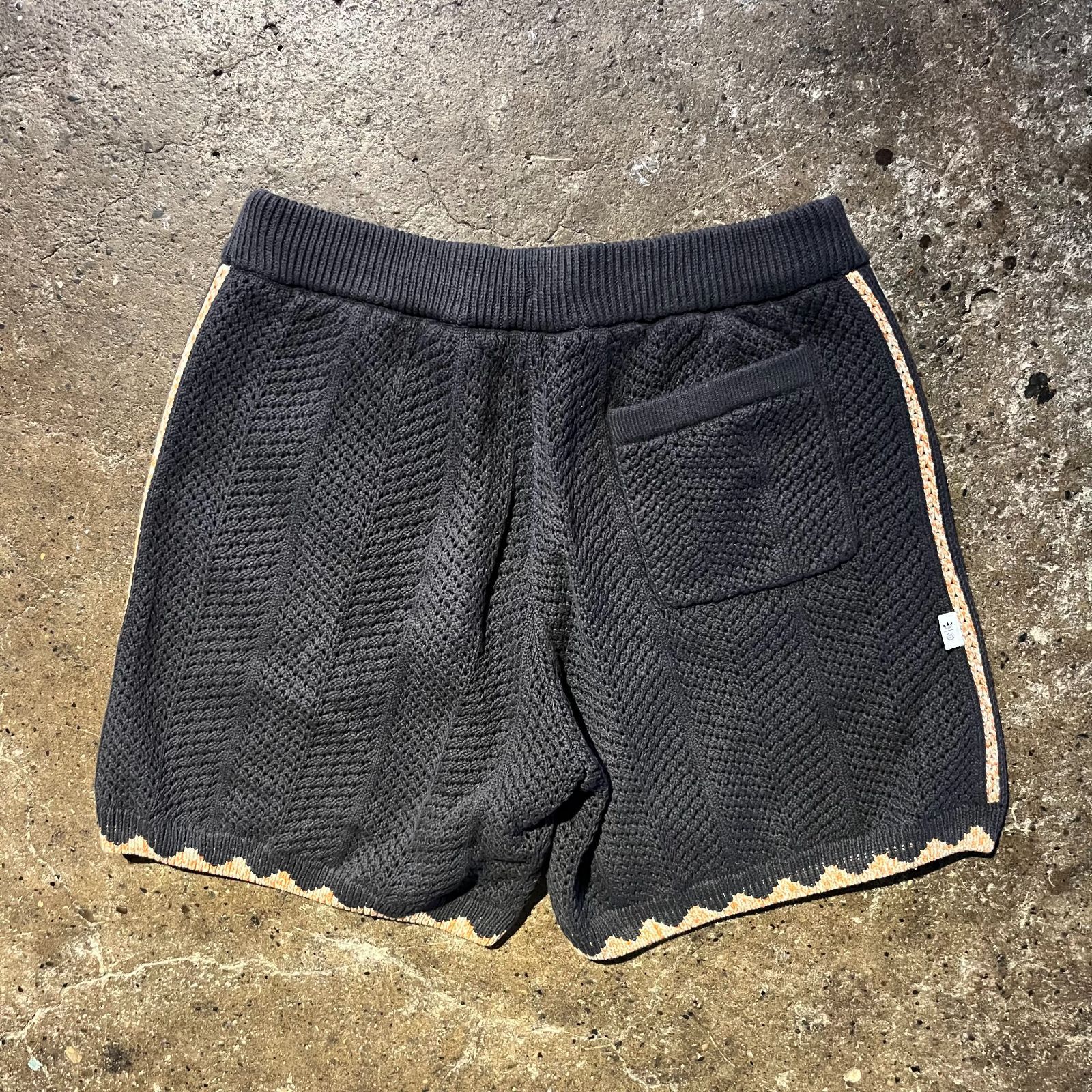 新品⭐︎ adidas clot アディダス×クロット クロシェショーツ カーボン adidas CLOT CROCHET SHORTS CARBON （アディダス クロット
