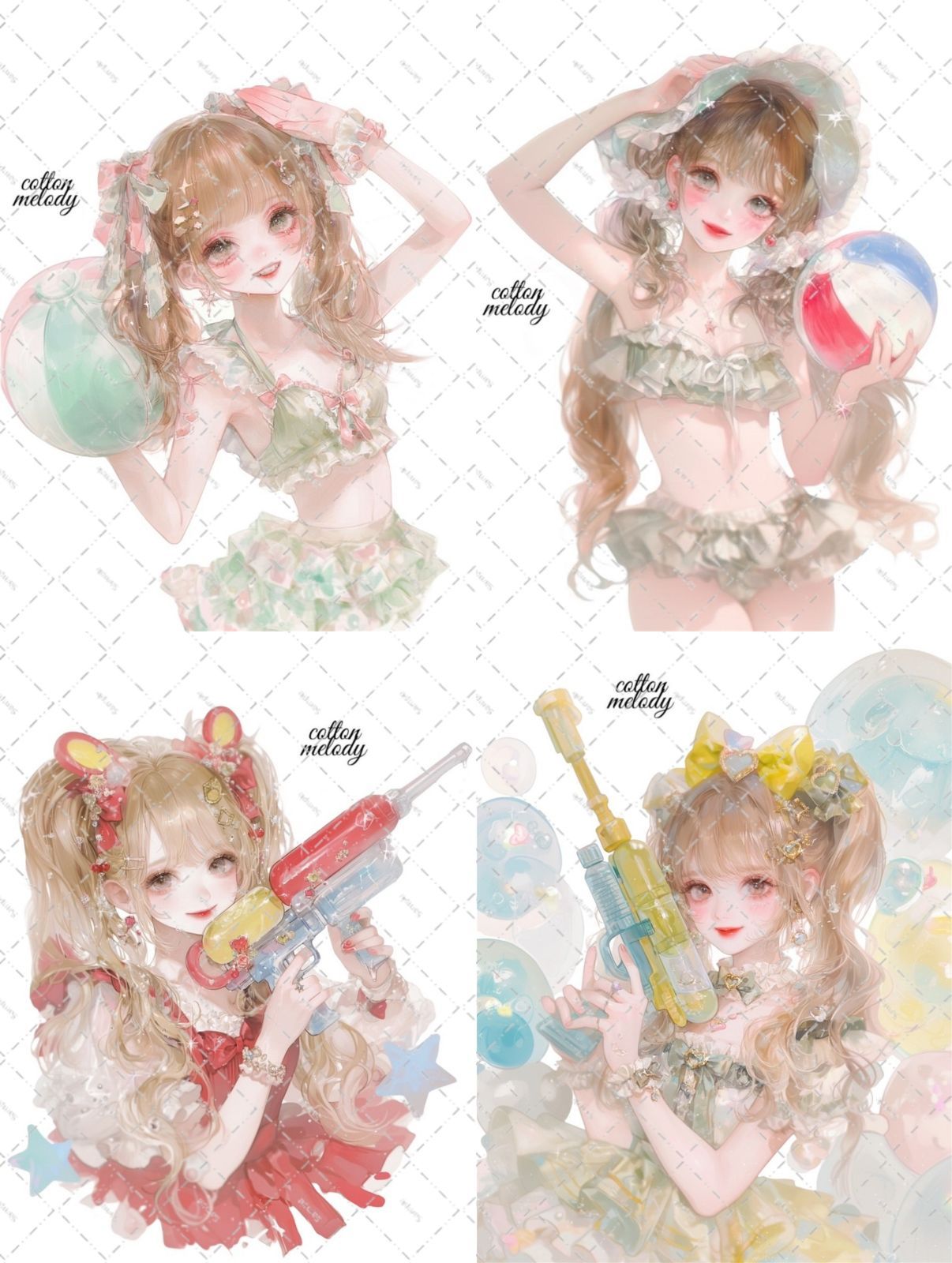 夏のメロディセット |