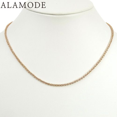 CARTIER(カルティエ) スパイクチェーン ネックレス K18 ピンク