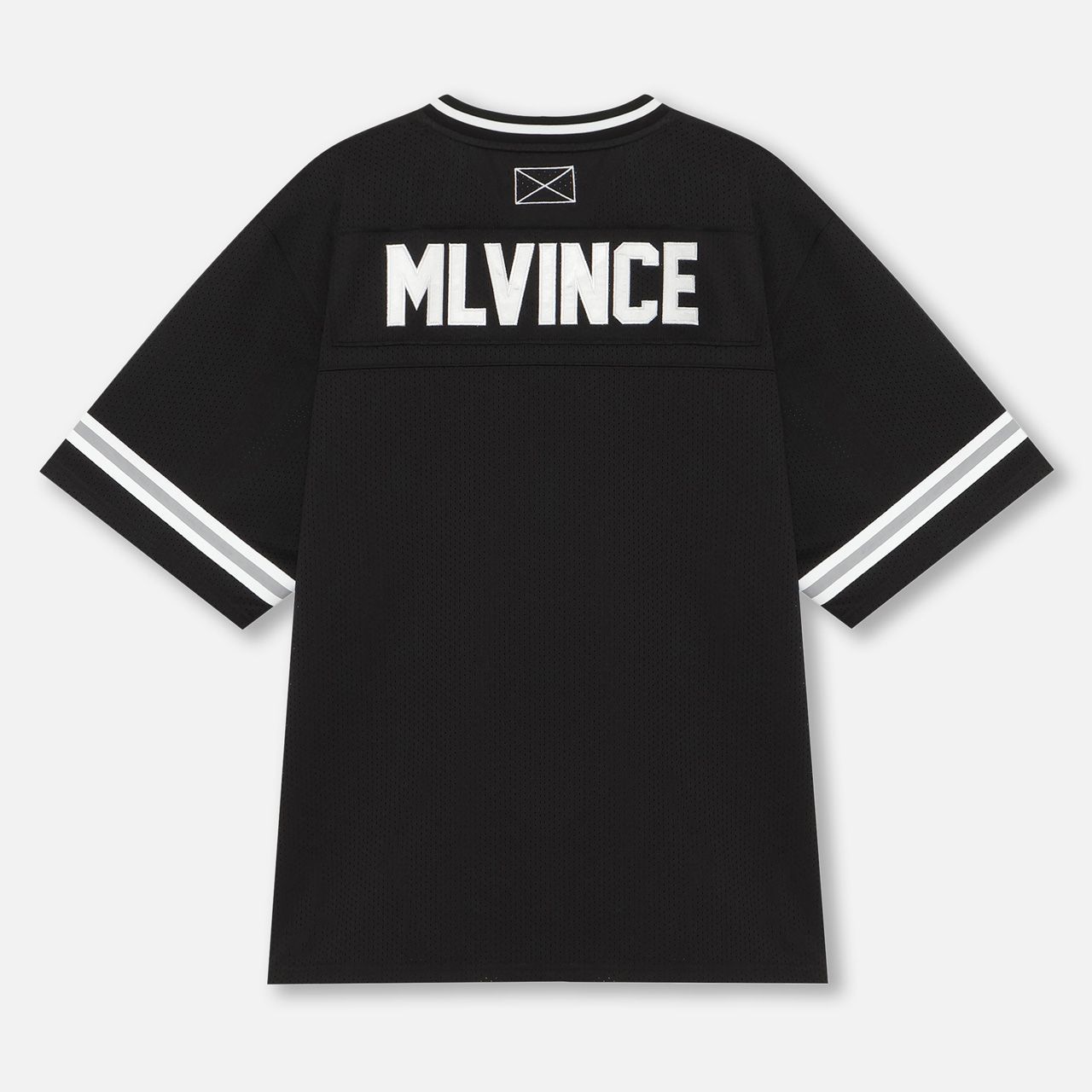 MLVINCE メルヴィンス S/S FOOTBALL SHIRT BLACK 半袖 メッシュ