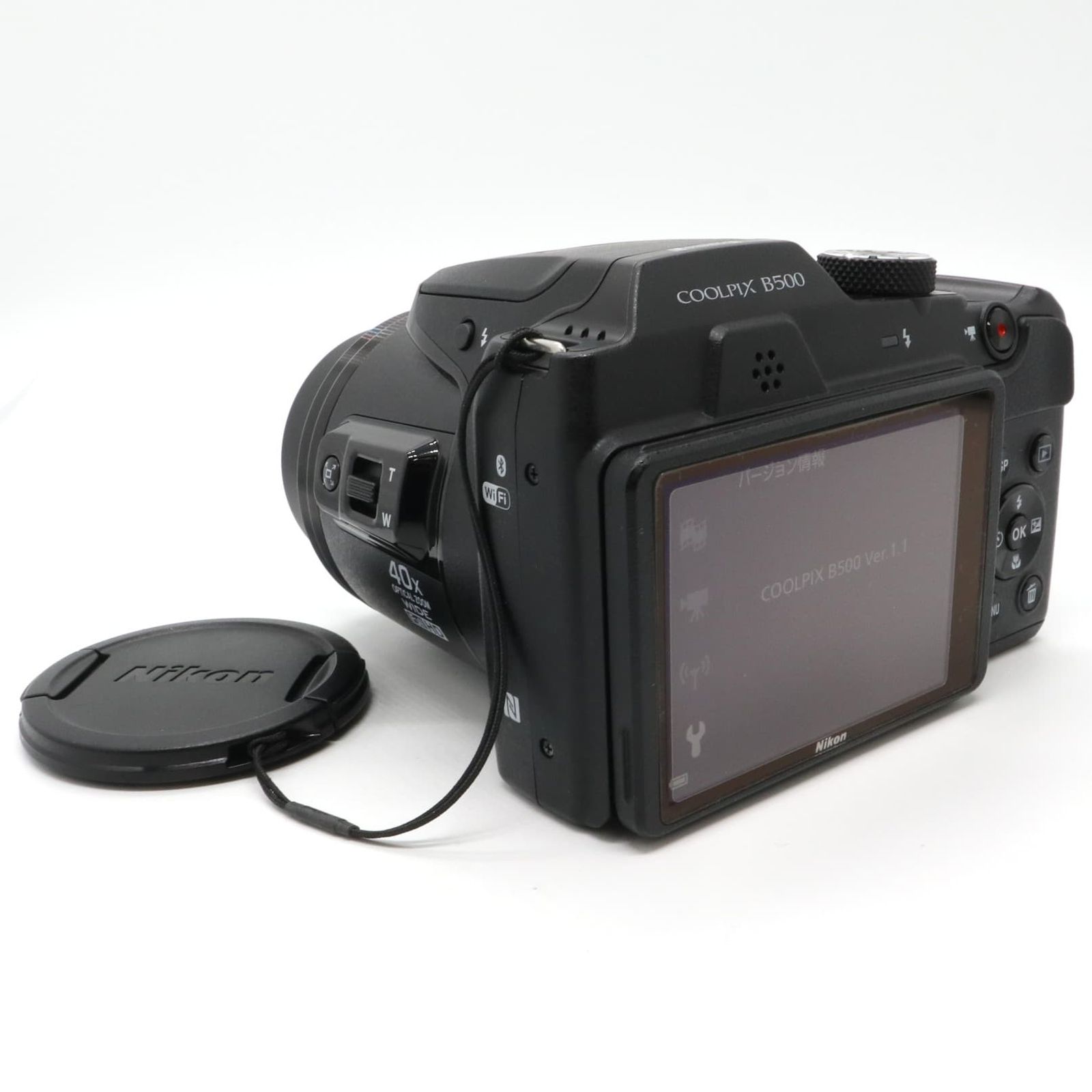 美品》 コンパクトデジタルカメラ NIKON COOLPIX B500 ブラック k3016  