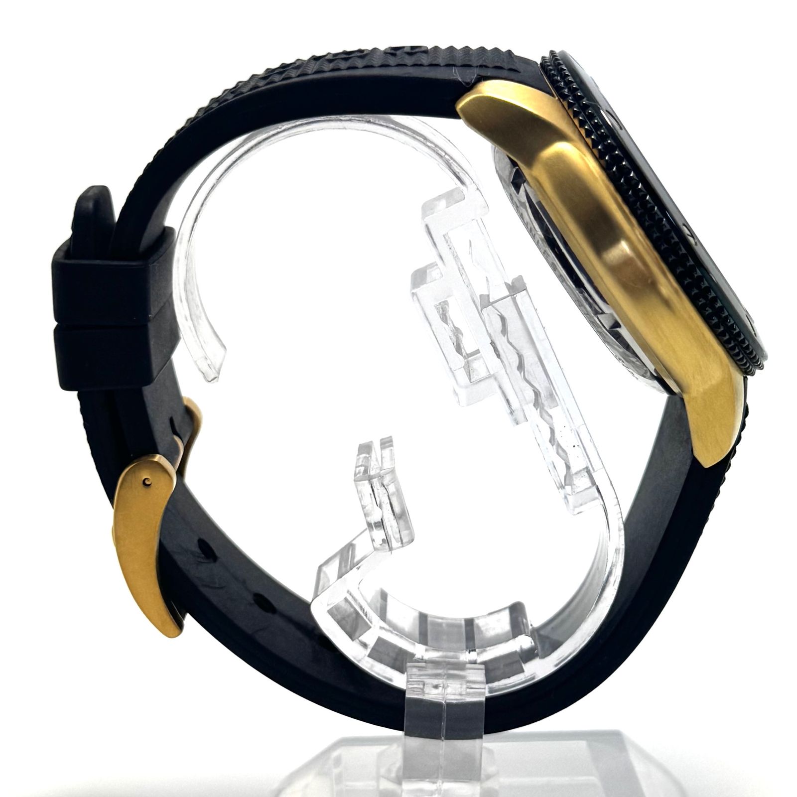 美品・希少】エポス EPOS 3388GPBBKR 自動巻 クロノグラフ 黒