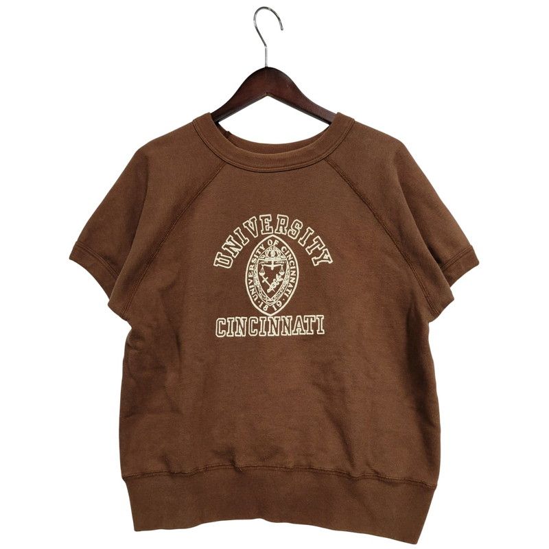 【中古品】 USED UNIVERSITY CINCINNATI SS SWEATSHIRT ユーズド 3段プリント スウェット 半袖 トップス 【146-250503-ay-06-izu】