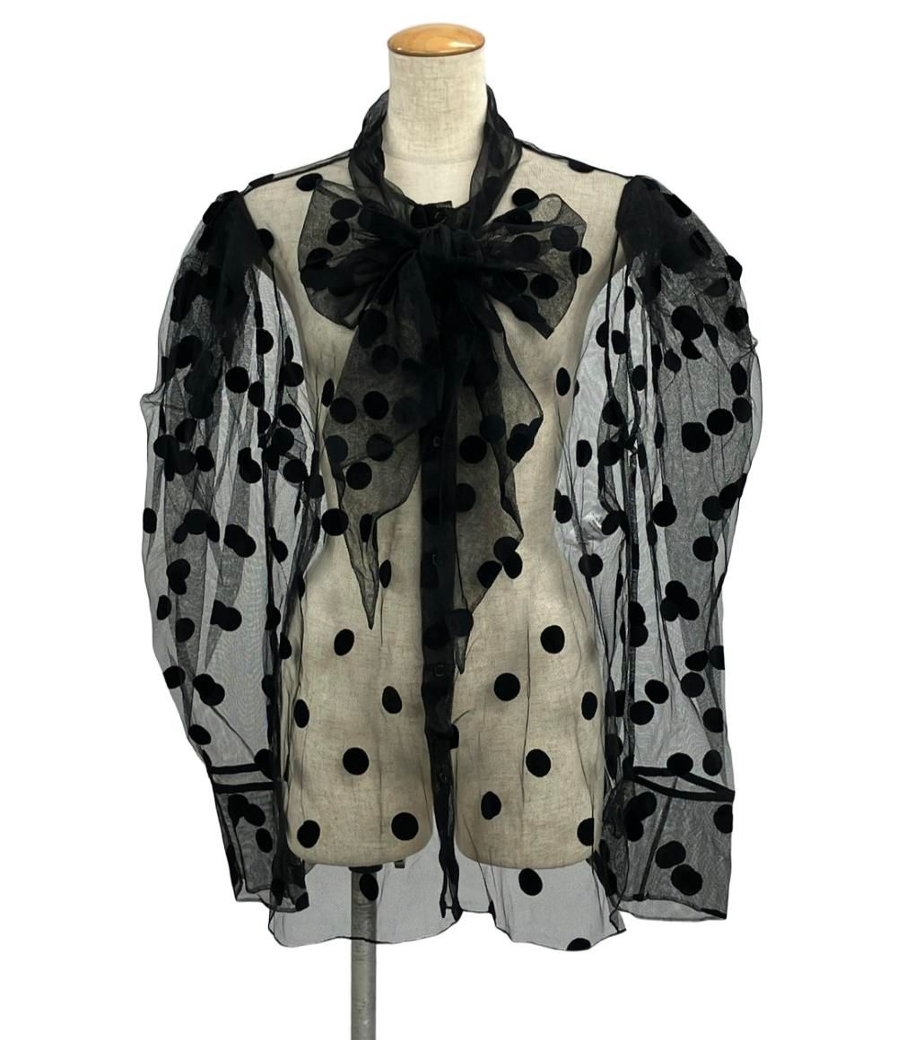 ニナリッチ ポルカドットブラウス レディース SIZE 44 L NINA RICCI