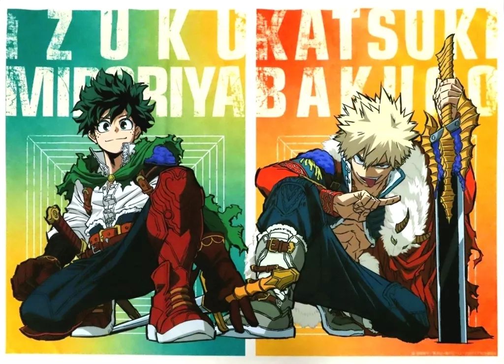 少年ジャンプヒロアカ僕のヒーローアカデミア 緑谷出久 リッチポスター