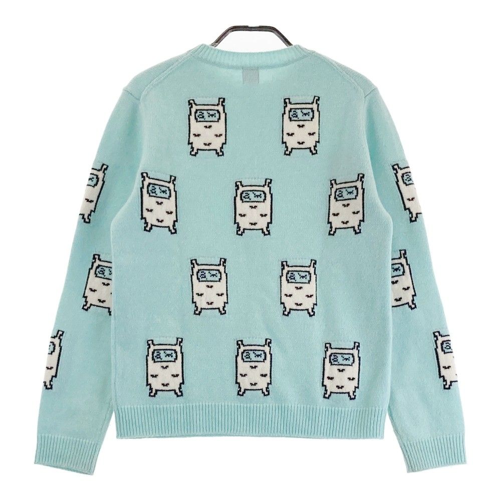 サイズ：36 ARCHIVIO アルチビオ ウール ニットセーター 総柄