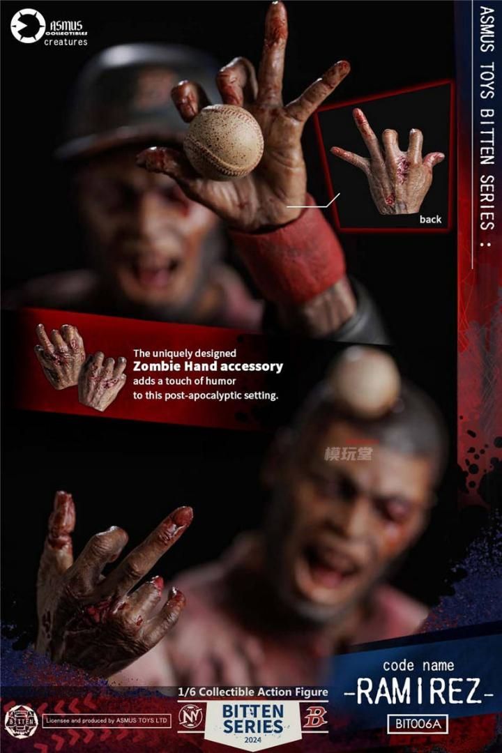ASMUS TOYS 1/6 ビトゥン ラミレス BIT006A ゾンビ ASMUS TOYS 1/6 『ビトゥン』 シリーズ ラミレス 未開封新品