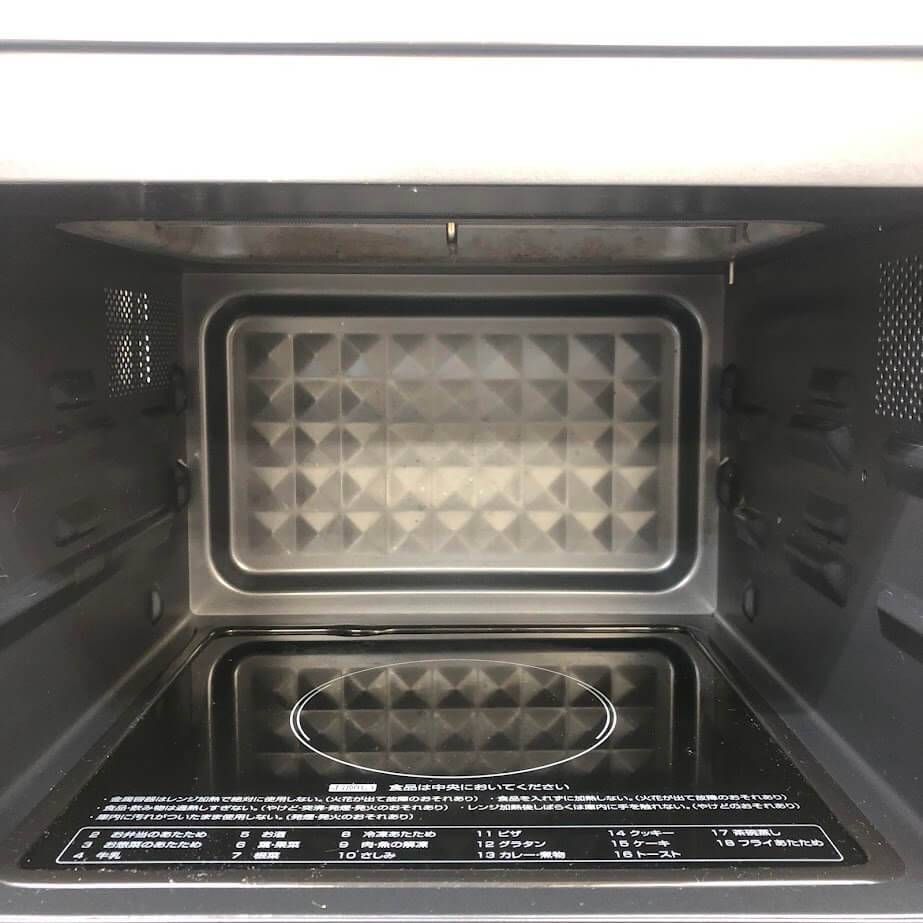 ss7695 【中古】 ヤマゼン オーブンレンジ NERP-F0181TV(B) 18L