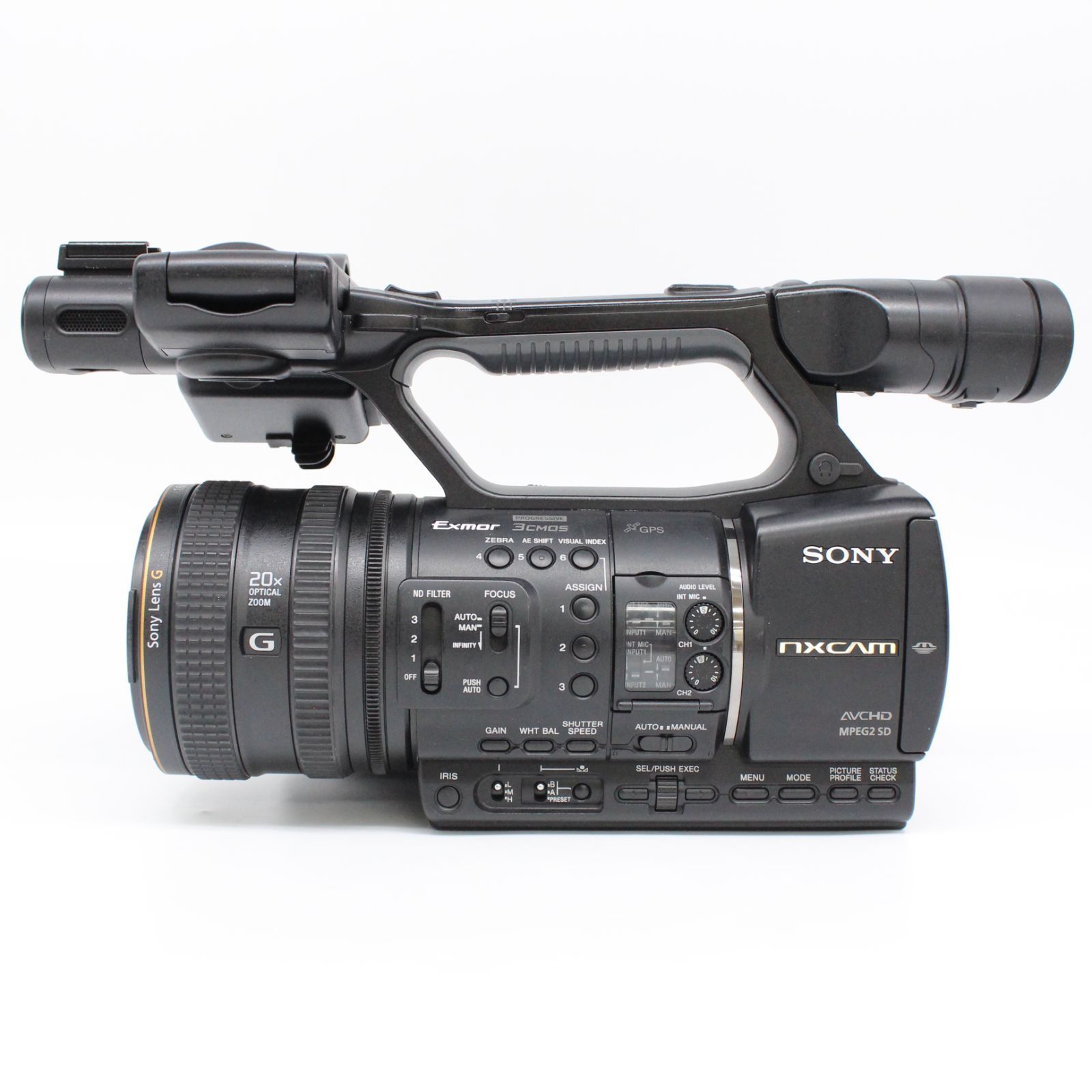 通電1,120時間。☆良品☆ SONY HXR-NX5J [NXCAMカムコーダー] プレスリリース・新着情報 |