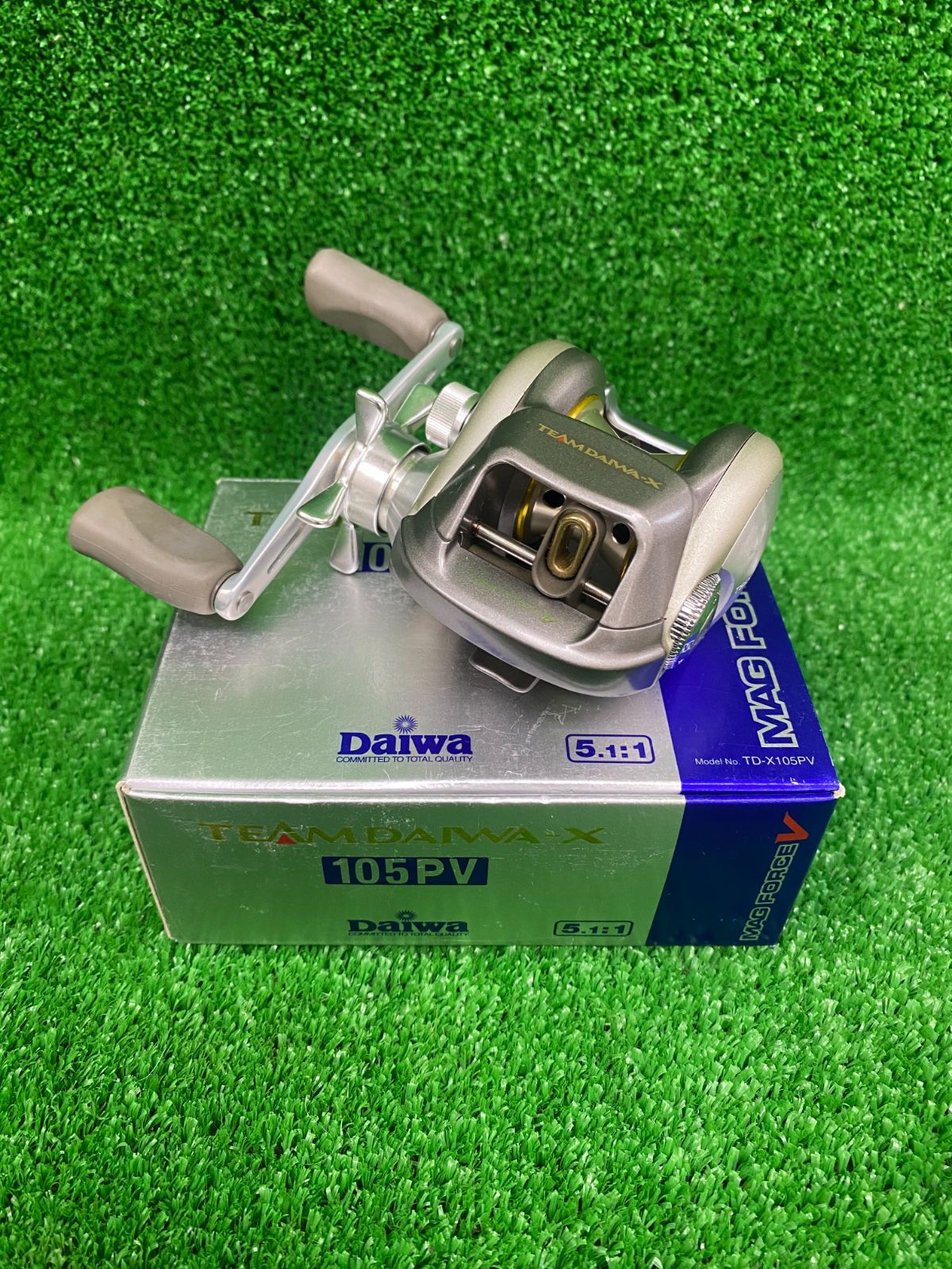 チームダイワ daiwa ベイトリール 105PV teamdaiwa-x 乗りきり