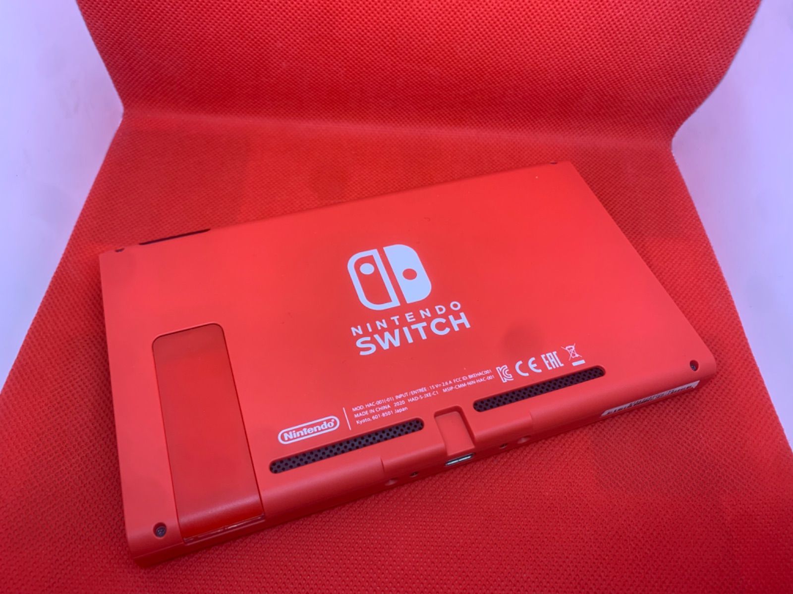 超美品◎Nintendo Switch 本体 (マリオレッド)