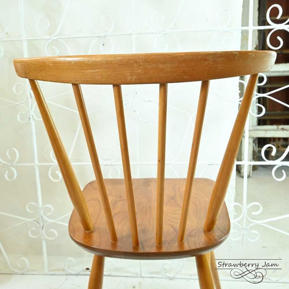 L3705-297-1 英国ヴィンテージ ERCOL アーコールチェア ボウバック