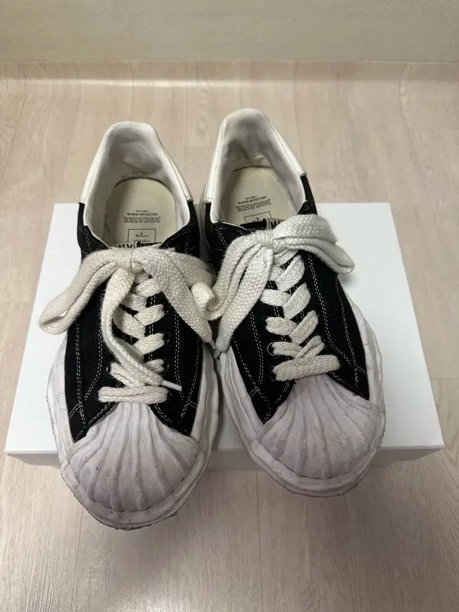 Maison MIHARA YASUHIRO メゾンミハラヤスヒロ Maison MIHARA YASUHIRO メゾンミハラヤスヒロ ブレイキー 黒 スニーカーズ 43