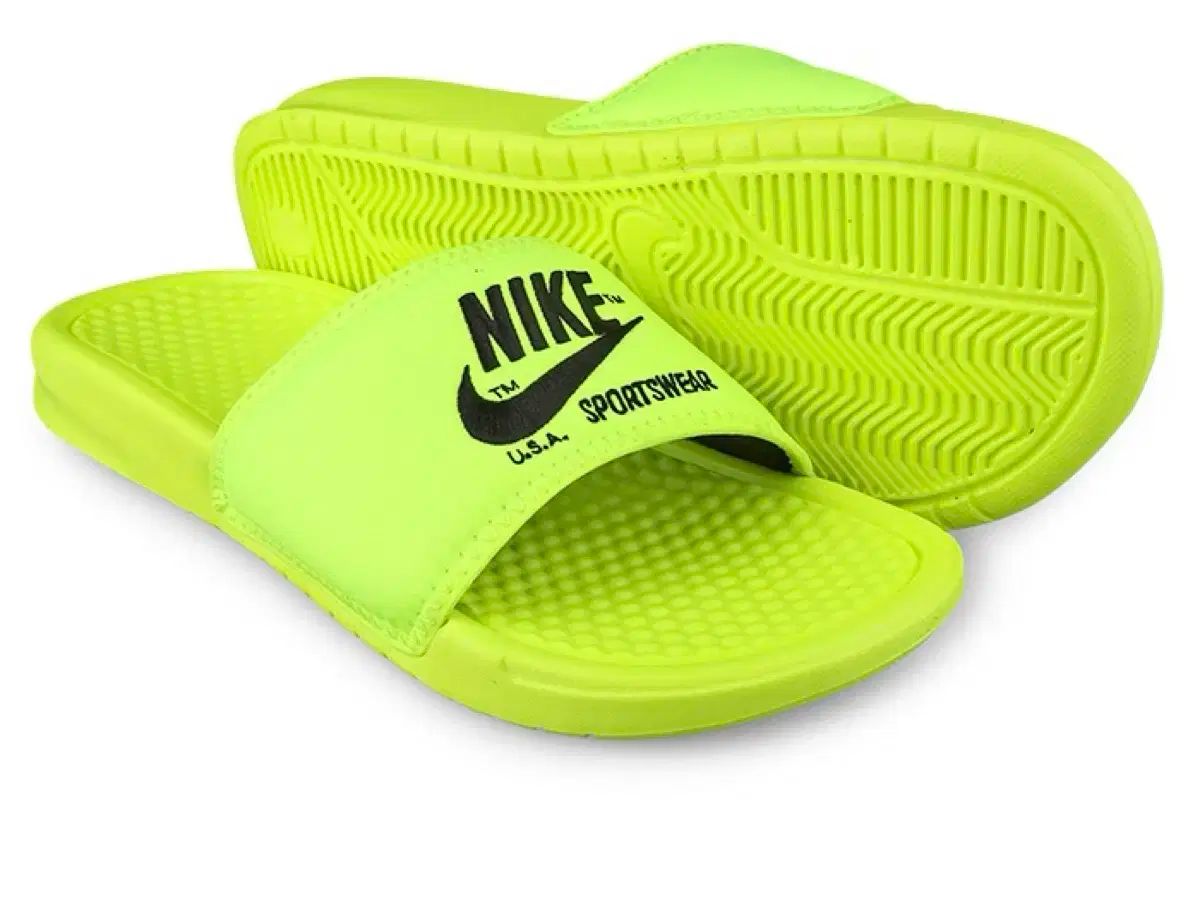 NIKE ナイキ ベネシュ JDI 繊維 SE スリッパ 蛍光 性