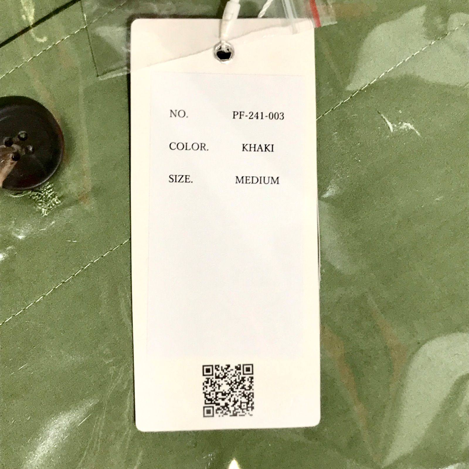 未使用品】【CAMBIO(カンビオ)】Oversized Typewriter Military