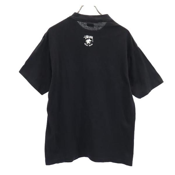 商品詳細ステューシー 80s ヴィンテージ USA製 ロゴプリント 半袖 Tシャツ L ブラック系 STUSSY メンズ   【230519】 メール便可