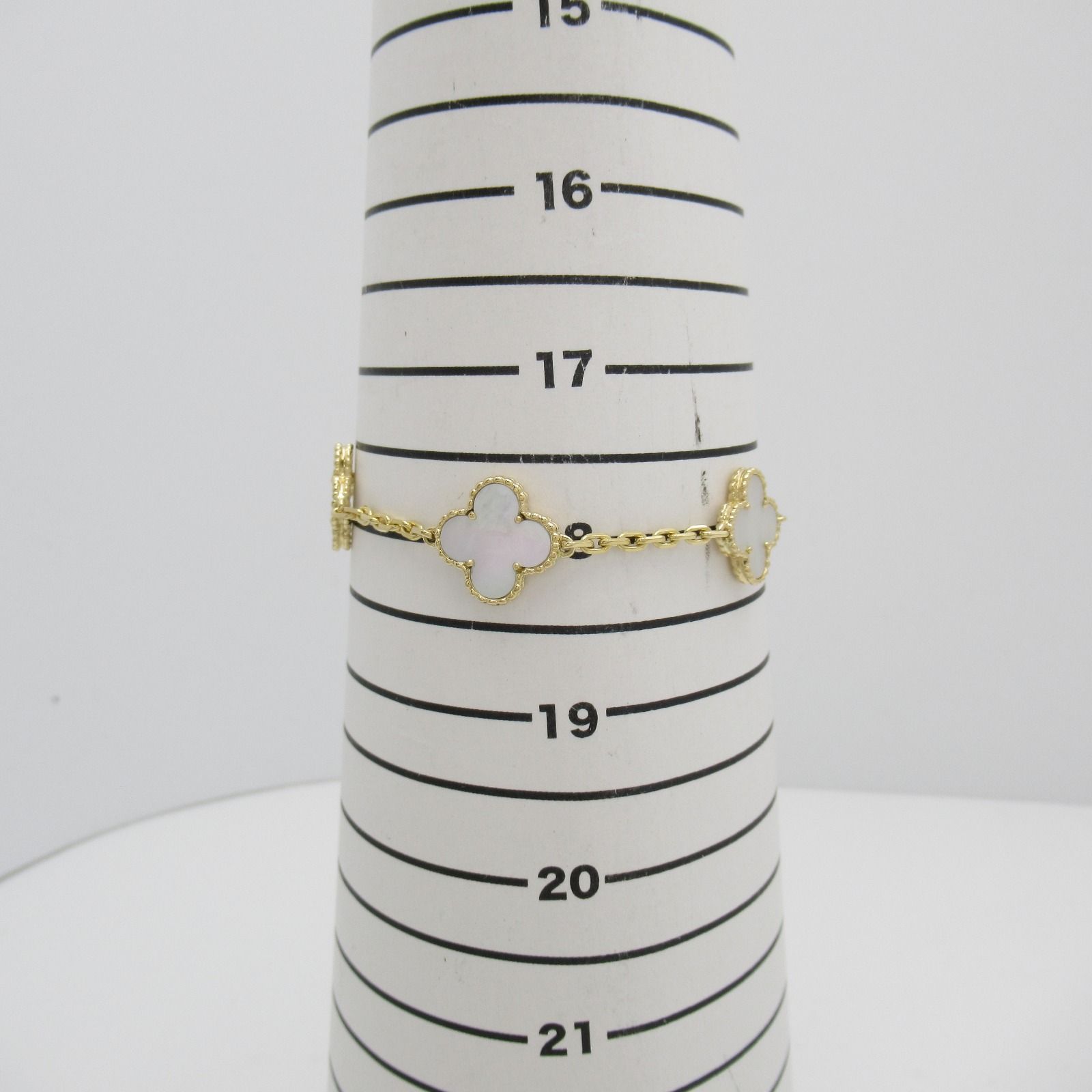 m ヴァンクリーフアーペル ヴィンテージアルハンブラMOP ヴァン