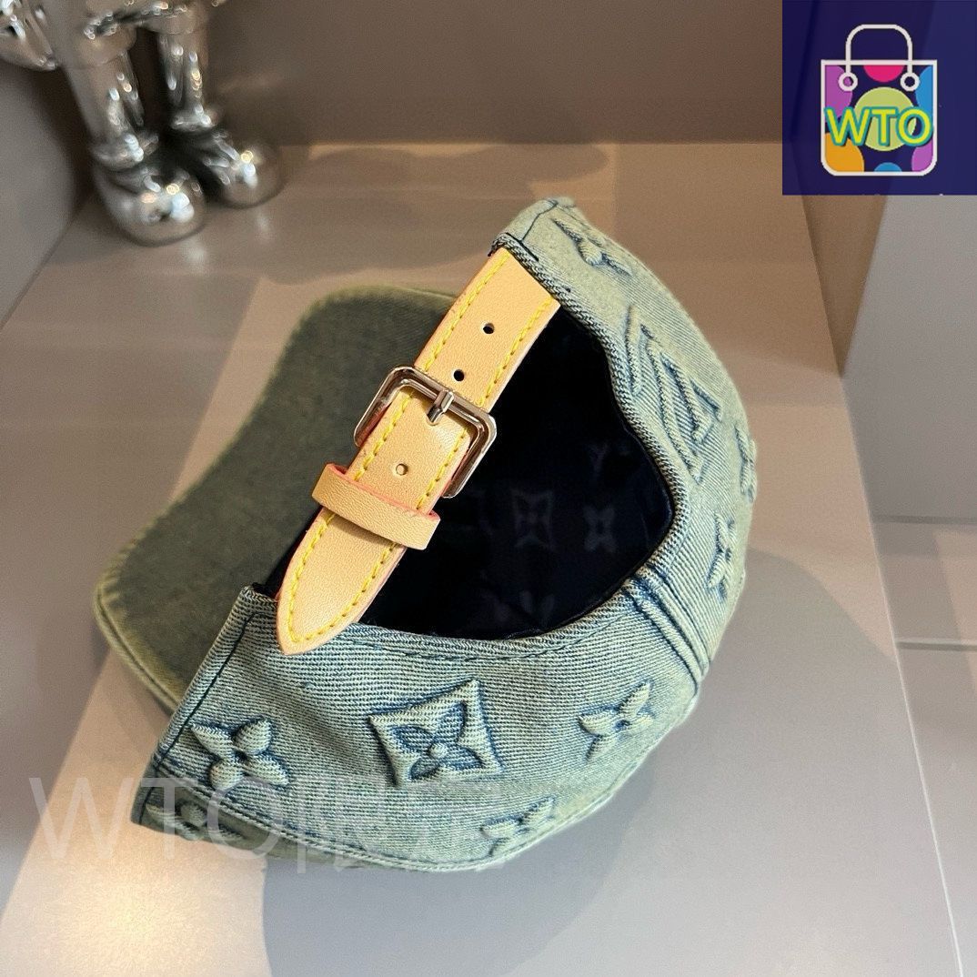 LV（ルイ・ヴィトン） クラシックなデニム プレス ベースボール