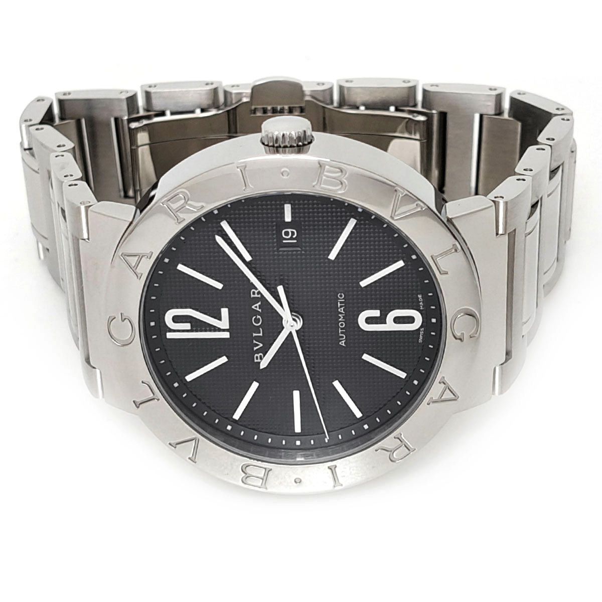 ブルガリ ブルガリ ブルガリ BB42SS デイト 自動巻き メンズ D#111694