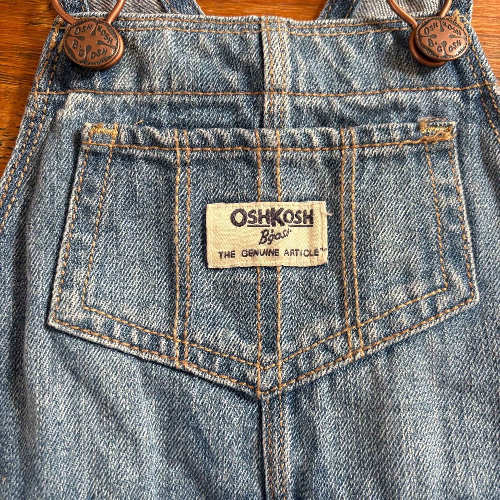 オシュコシュビゴッシュ サロペット カバーオール デニム 3T 100cm US 