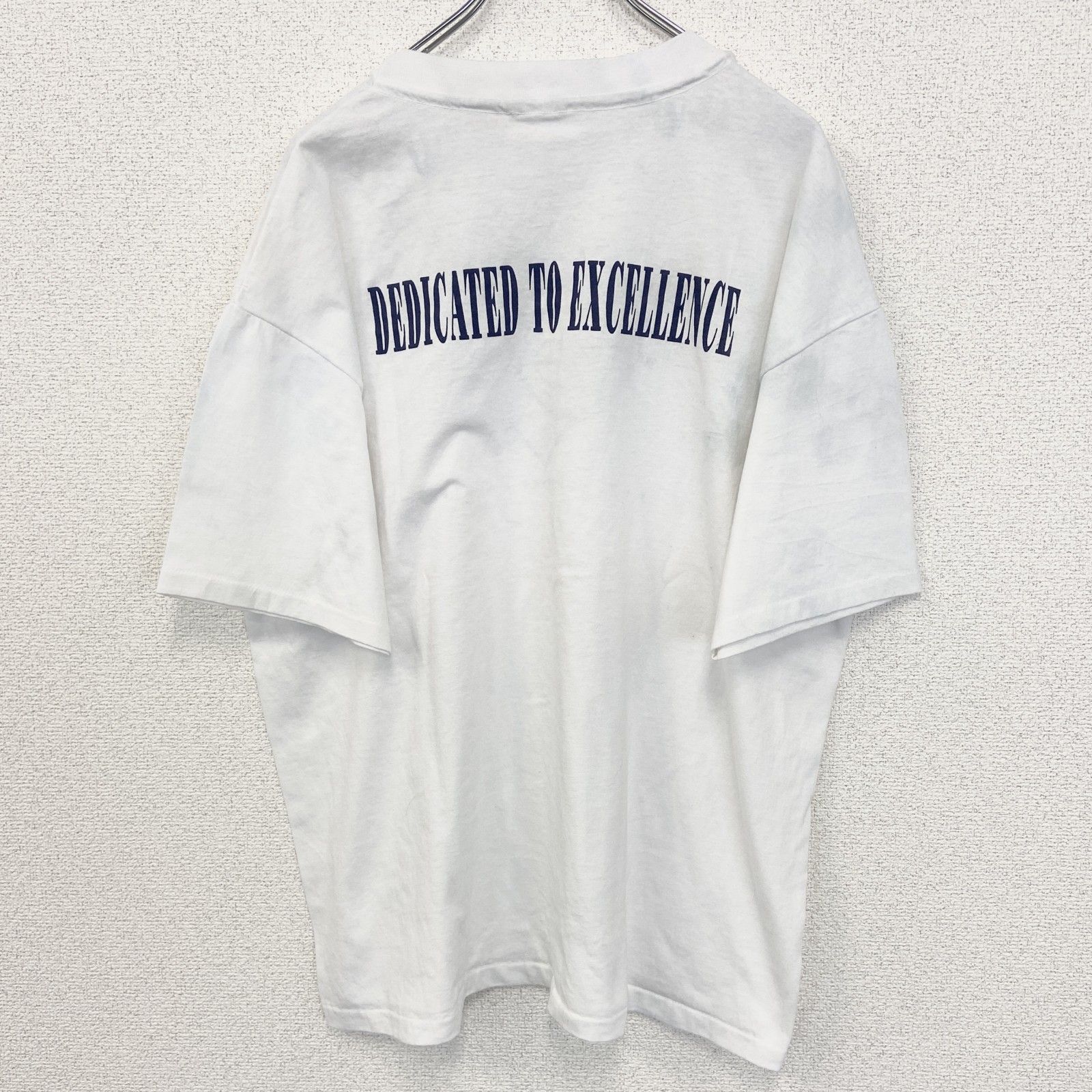 古着 90s シングルステッチ Tシャツ 半袖 カレッジ アート プリント 白 古着 90s シングルステッチ Tシャツ 半袖 カレッジ アート