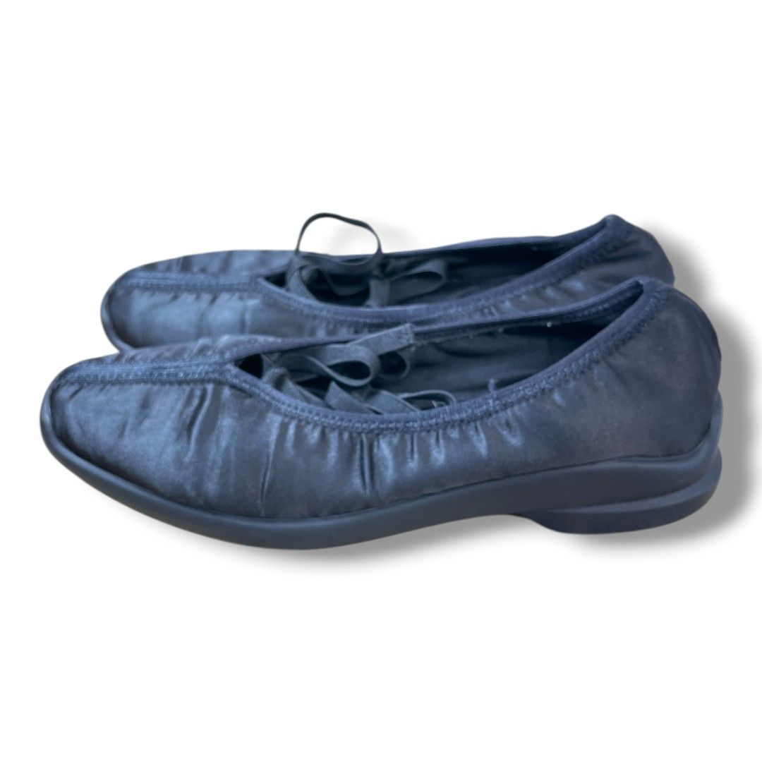 LE TALON ルタロン ダブルリボンバレリーナ バレエシューズ 57583 01