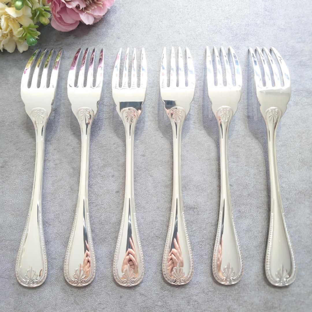 クリストフル マルメゾン フィッシュフォーク 6点 SKLAD-KIRPICHA_RU